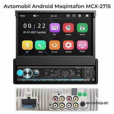 Avtomobil Android Maqintafon MCX-2715-AmoyJebit -- --